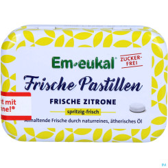 EM-EUKAL Pastillen Zuckerfrei Zitrone 20g 
