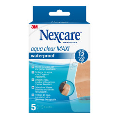 Nexcare™ Aqua Clear MAXI Waterproof Pflaster, 60mm x 88mm 