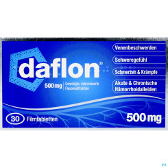 DAFLON FTBL 500MG 30ST 