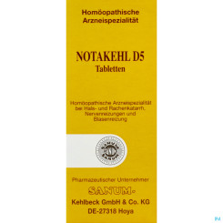 NOTAKEHL D  5 TBL 20ST 