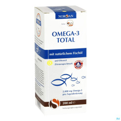 NORSAN OMEGA 3 OEL TOTAL ZIT 200ML 