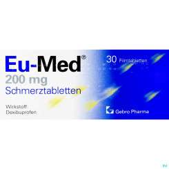 Eu-Med® 200mg-Schmerztabletten 