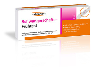 Schwangerschafts-Frühtest ratiopharm 