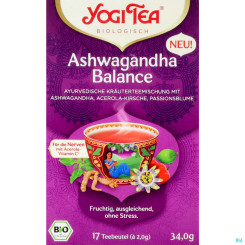 YOGI TEA BIO ASHWAGAND BALAN 17ST 
