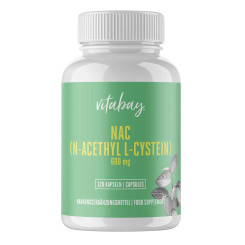 Vitabay NAC (N-ACETHYL L-CYSTEIN) 600 mg Kapseln 