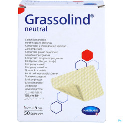 Grassolind Salbenkompressen 5x5cm 