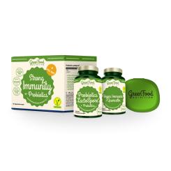 GreenFood Nutrition Strong Immunity & Probiotics + Pillbox 