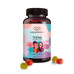 wowtamins TEENS COMPLETE zuckerfrei Fruchtgummis 
