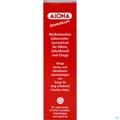 Ajona Stomaticum Medizinische Zahnpasta 25 ml (rote Tube) 