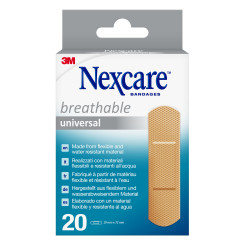 Nexcare™ Breathable Universal Pflaster, 19 mm x 72 mm 