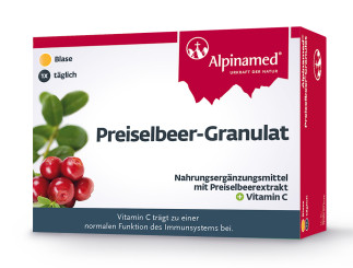 Alpinamed<sup>®</sup> Preiselbeer Granulat 