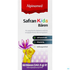 ALPINAMED SAFRAN KIDS BAEREN 60ST 