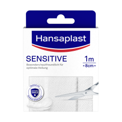 Hansaplast Sensitive Pflaster 1m x 8cm 