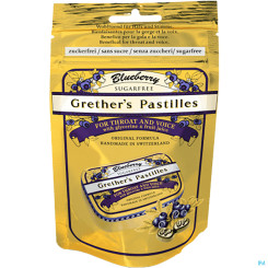 Grethers Pastilles Blueberry zuckerfrei 