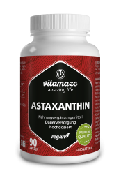 Astaxanthin Kapseln 4mg Vegan 