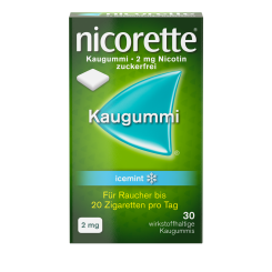 Nicorette Kaugummi Icemint 2mg 