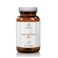 SHANAB PHARMA Curcuma forte Bio+Bioperine vegan Kapseln 510mg 