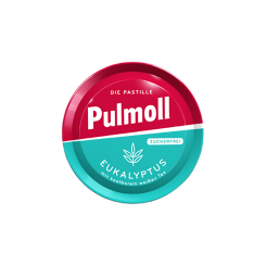 Pulmoll Bonbon Ohne Zucker Eukalyptus - Menthol Dose 50g 