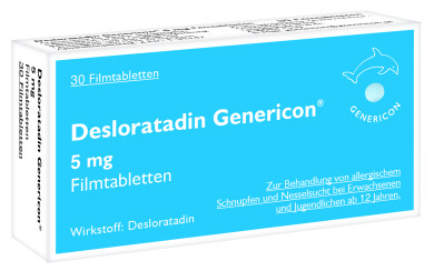 Desloratadin Genericon Filmtabletten 5mg 