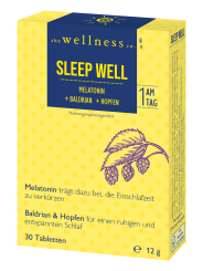 Wellness Sleep Well Tabletten, 30 Stück pro Packung 