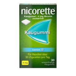 Nicorette Kaugummi Icemint 4mg 
