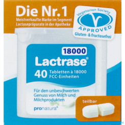 LACTRASE 18.000 FCC Tablettenspender 40STK 