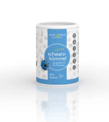 Schwarzkümmel Kapseln mit 100% kaltgepresstem Öl aus Ägypten 