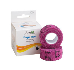 APOFit® Fingertape 2,5 cm × 4,5 m, Motiv „Katze“, 2 Stück 