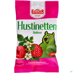 Hustinetten zuckerfrei Himbeere im Beutel 75g 