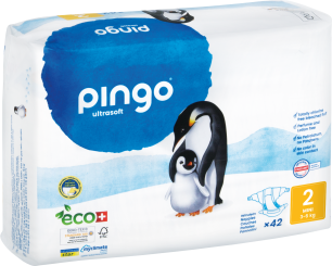 Bio Windeln Mini 3-6kg Pinguin – Pingo Swiss 