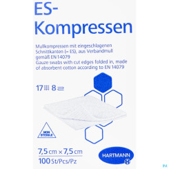 MULLK.ES UST  8F  7,5X7,5CM 100ST 