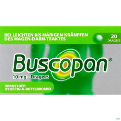 BUSCOPAN DRG 10MG BLISTER 20ST 