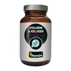 Hanoju Hyaluronsäure 100 mg + Kollagen 250 mg Kapseln 