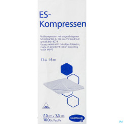 ES-Kompressen unsteril 16fach 7,5x7,5cm 