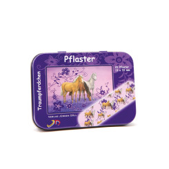 APOF Kinderpflaster Transparent mit Pferdemotiv, lila 