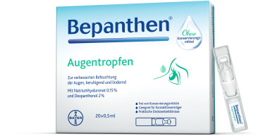 Bepanthen® Augentropfen - Einzeldosen 40 Stück 