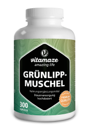Grünlippmuschel Kapseln 500mg Vegan 