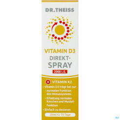 DR. THEISS Vitamin D3 Direkt-Spray 2000 I.E. 