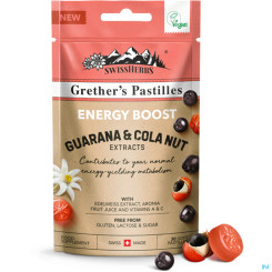 Swissherbs Grether’s Pastilles Energy Boost Zuckerfrei 45g 