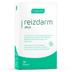 Nupure reizdarm akut bei Blähungen Bauchschmerzen 