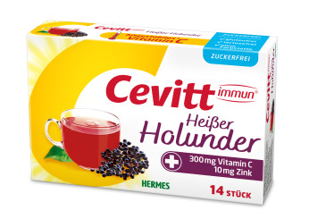 Cevitt immun<sup>®</sup> Heißer Holunder zuckerfrei 