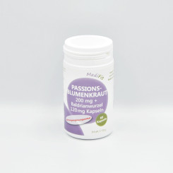 Passionsblumenkraut 200 mg + Baldrianwurzel 120 mg 