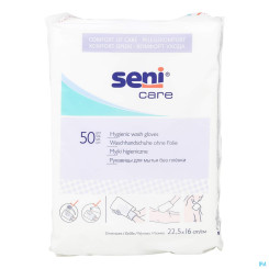 SENI CARE WASCHHDSCH UNFOL 50ST 