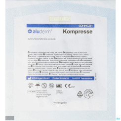 Aluderm Kompresse steril 7,5 x 7,5 cm 