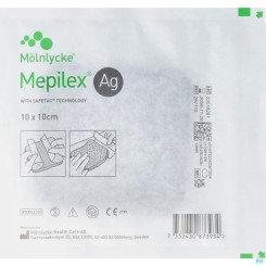 MEPILEX AG 10X10CM 1ST 