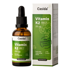 Casida Vitamin K2 Tropfen MK-7 