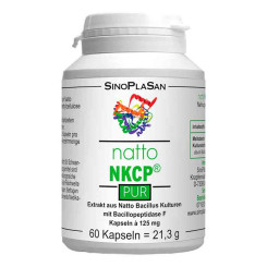 Natto NKCP PUR 125 mg Natto Bacillus 60 Kapseln 