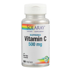 Supplementa Vitamin C 500 mg mit Hagebutte & Acerola, gepuffert Kapseln 