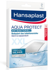 Hansaplast Aqua Protect Med XXL Antibakteriell 8x10cm 