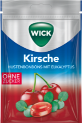 WICK Hustenbonbons Wildkirsche + Eukalyptus 72g 